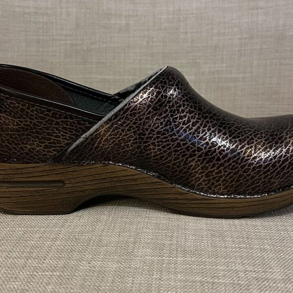 Dansko Professional Clogs Metallic Bronze Size 40~BEAUTIFUL!!! - Picture 5 of 7
